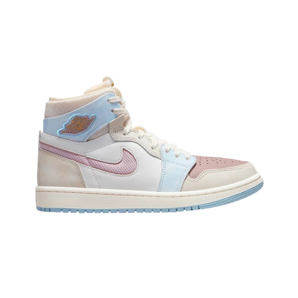 Wmns Air Jordan 1 High Zoom Comfort 'Pink Oxford Plum Fog'